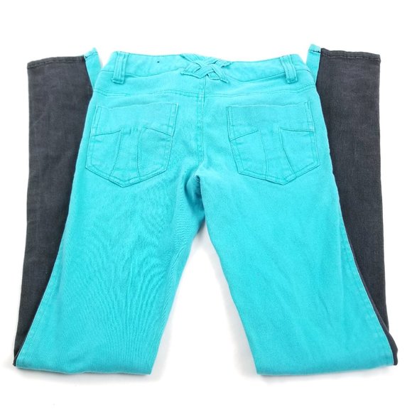 TRIPP NYC | Split Personality Skinny Jeans Blue 25 - Picture 6 of 11